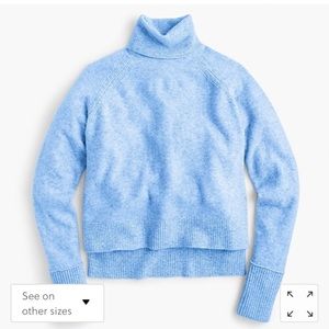 JCrew Turtleneck sweater w/ side slits | NEW